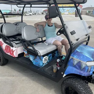 Momma bday present was a day at the beach and The buggy was the icing ! Thanks guys