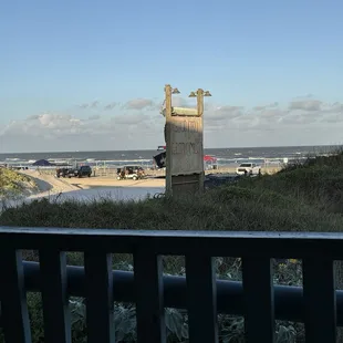 Ocean view on the patio.