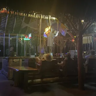 Swings at the bar