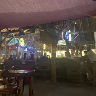 Bar area