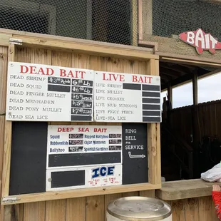 Dead bait / live bait