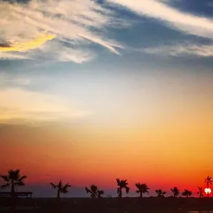 The sunsets over the bay are beautiful!