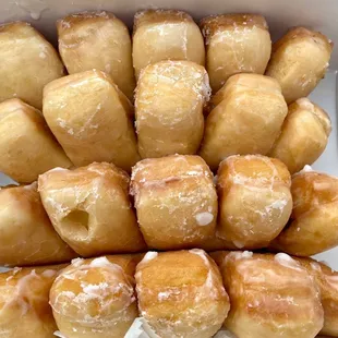 Happiness is a box of fresh Bear Claws!