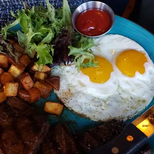 Steak and Eggs