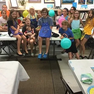 Youth Art Camp takes place during spring and summer breaks.