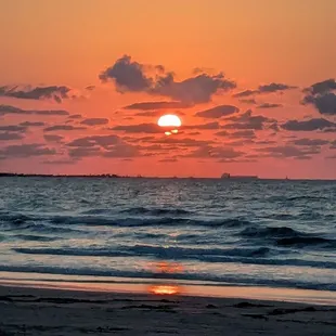 Sunday October 13,2024 Sunrise Port Aransas Texas