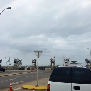 Waiting for the ferry...