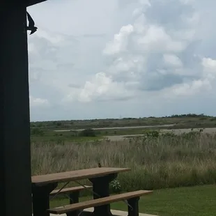View looking looking East from The Pavilion.