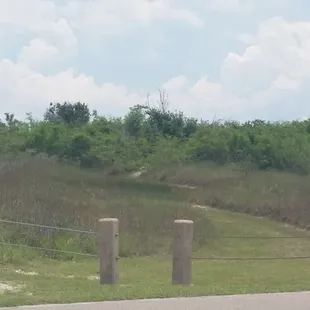 In addition to paved trails they also have unpaved trails for those that are feeling more adventurous.