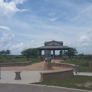 A well-designed pavilion is a great place to start and end your tour of this wonderful Nature Preserve.