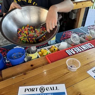 Candy salad!
