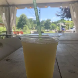 &quot;Mimosa&quot; wine slushie- sweet and refreshing!