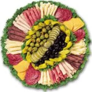 Catering Item, Top Deck Meat and Cheese Champion