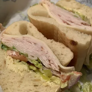 #8 Turkey and Provolone Cheese (small, chiqui size)