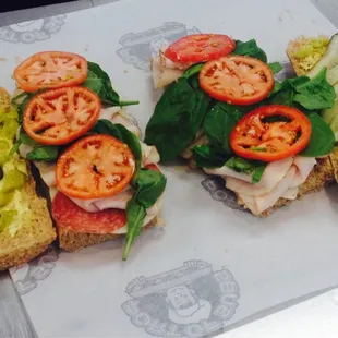 Finally a sub place that has salami and turkey together . yummy!!!