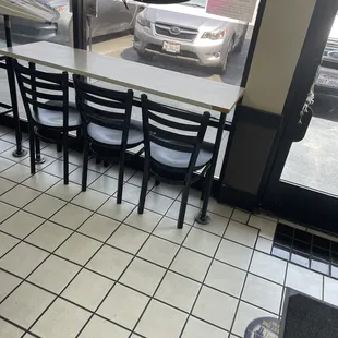 leaving....bar seating