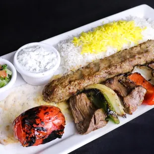 Koobideh / Filet Kabob Plate