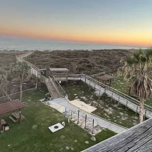 Third floor balcony view