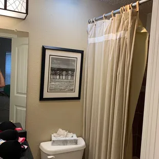Raining in the front bedroom bathroom