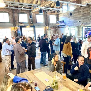 a large gathering of people