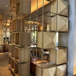 interior, sushi and sashimi