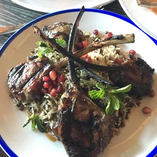 Middle Eastern Rack of Lamb