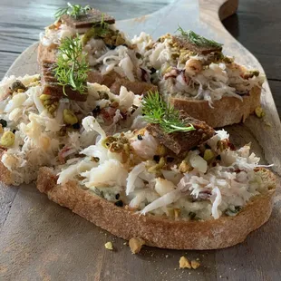 Crab Toast