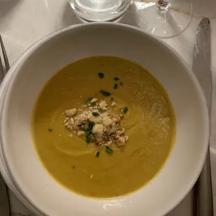 Butternut squash bisque