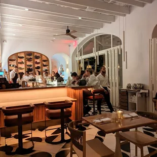 The bar at night. Porta Via