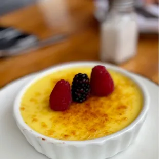Creme Brulee.