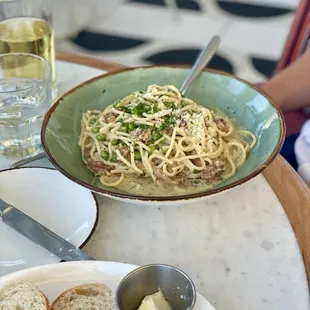 Tuesday night pasta special