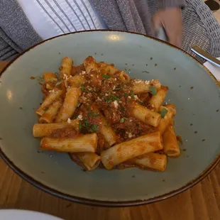 Rigatoni Bolognese