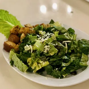 Side Caesar salad.