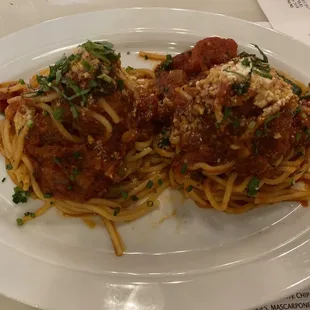 Spaghetti and Meatballs