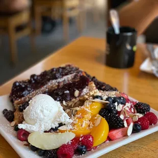 Oatmeal Cobbler French Toast