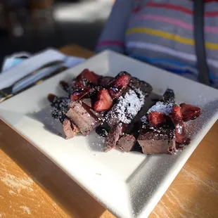 Chocolate Lovers French Toast - kid absolutely loved it!