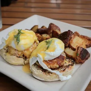 Eggs, west coast benedict