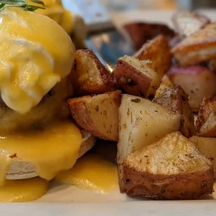 Crab Cakes Eggs Benedict