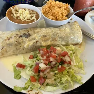 Steak Cheese Burrito