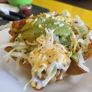 a plate of food
