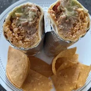 Grilled Chicken Burrito