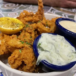 Fried calamari