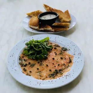 Salmon Carpaccio