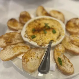 HOT BLUE CRAB DIP Would go back just for this. It's so good
