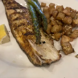 food, grilled fish, fish, seafood, grilled seafood