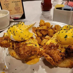 blandest fried chicken I have tried.