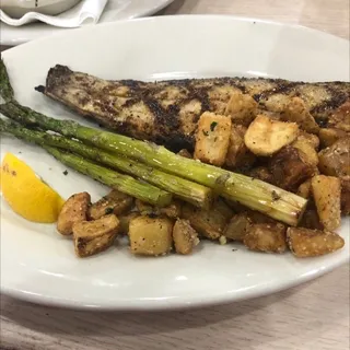 grilled gulf fish of the day