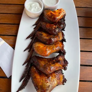 Rotisserie Buffalo Wings Platter