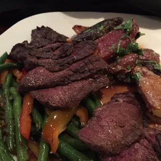 Herb Crusted Hanger Steak