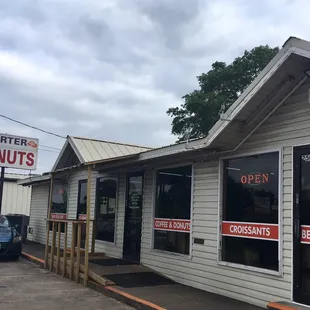 the front of the store